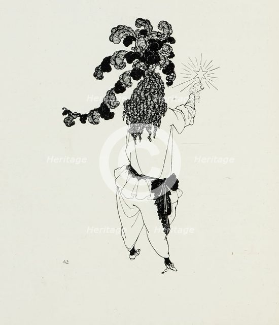 The New Star, 1897. Creator: Aubrey Beardsley.
