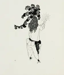 The New Star, 1897. Creator: Aubrey Beardsley