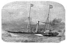 The New Steam-yacht "Cleopatra" built for Il Hami Pacha, Son of the Late Viceroy of Egypt, 1858. Creator: Unknown