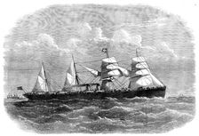 The new steam-ship Egypt, 1871. Creator: Unknown