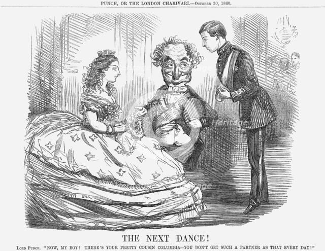 'The Next Dance!', 1860. Artist: Unknown