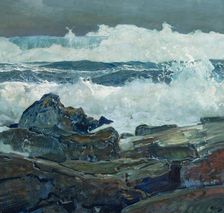 The Next Wave, about 1924. Creator: Frederick Judd Waugh