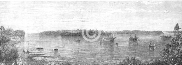 The Nicobar Islands, in the Indian Ocean, 1870. Creator: Unknown.