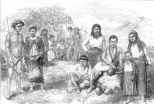 The Nicobar Islands, Indian Ocean: Natives, 1870. Creator: Unknown
