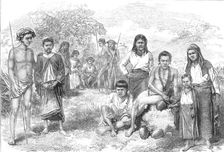 The Nicobar Islands, Indian Ocean: Natives, 1870. Creator: Unknown