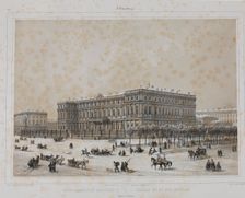 The Nicholas Palace in Saint Petersburg, 1840s