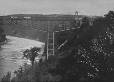 The Niagara Cantaliver Bridge 19th century