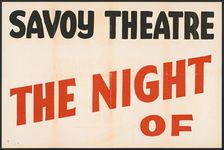 The Night of January 16th, San Diego, 1938. Creator: Unknown