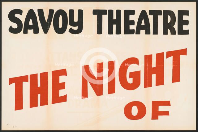 The Night of January 16th, San Diego, 1938. Creator: Unknown.