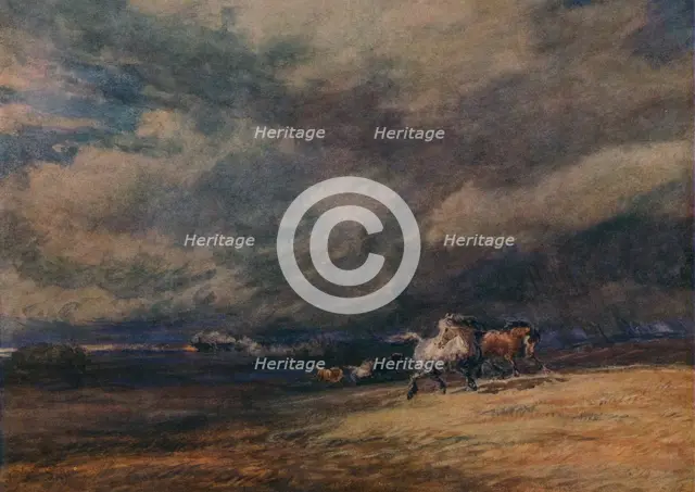 'The Night Train', 1849. Artist: David Cox the elder.