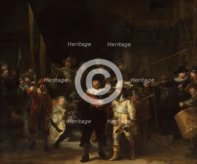 The Night Watch, 1642. Creator: Rembrandt Harmensz van Rijn.
