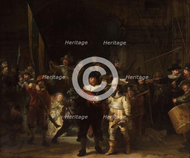 The Night Watch, 1642. Creator: Rembrandt Harmensz van Rijn.
