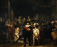 The Night Watch 1642. Artist: Rembrandt Harmensz van Rijn