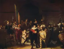 The Night Watch 1642, (c1915). Artist: Rembrandt Harmensz van Rijn