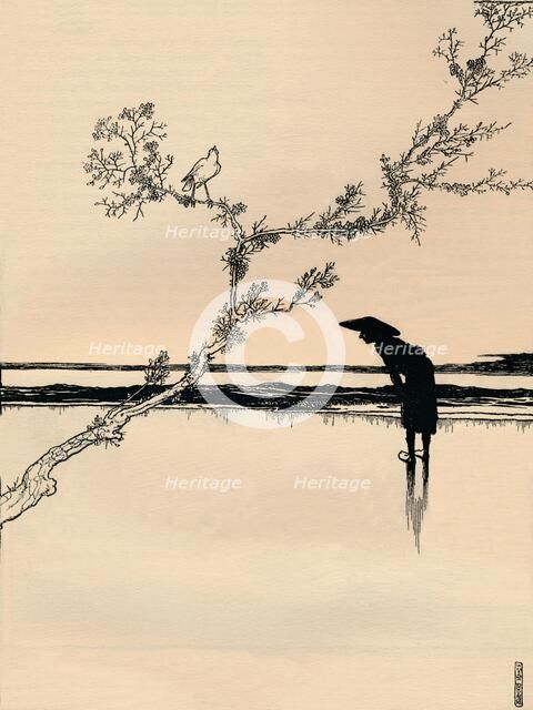 'The Nightingale', 1897. Artist: W Heath Robinson.