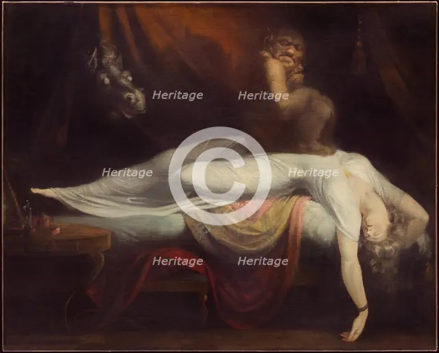 The Nightmare, 1781. Creator: Henry Fuseli.