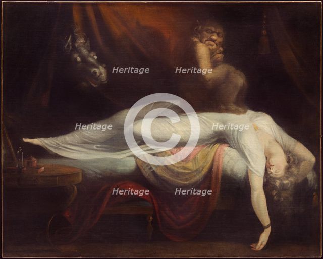 The Nightmare, 1781. Creator: Henry Fuseli.