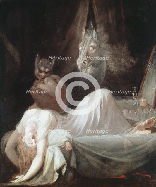 'The Nightmare', c1790. Artist: Henry Fuseli