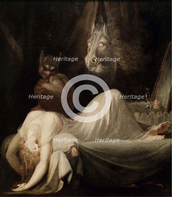 The Nightmare II, 1802. Artist: Füssli (Fuseli), Johann Heinrich (1741-1825)