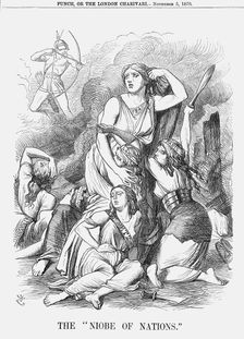 The "Niobe of Nations" 1870. Creator: Joseph Swain