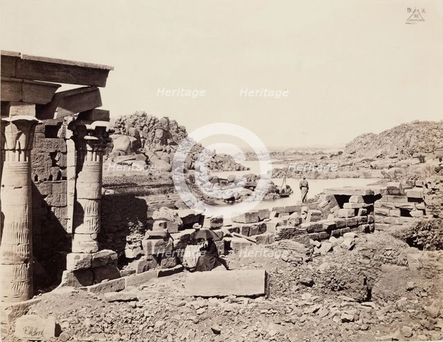 The Nile Above Philae, c1870. Creator: Frank Mason Good.