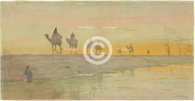 The Nile? Evening, 1905-1911. Creator: Henry Bacon.