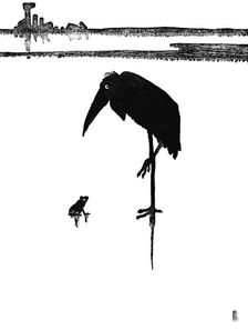 The Nile Flood Had Retired c1930. Artist: W Heath Robinson