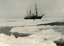 The Nimrod Pushing Her Way Through More Open Pack c1908, (1909)