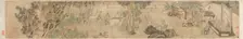 The Ninth Day Literary Gathering at Xing’an, 1743. Creator: Fang Shishu (Chinese, 1693-1751); Ye Fanglin (Chinese, late 1600s-mid-1700s), and