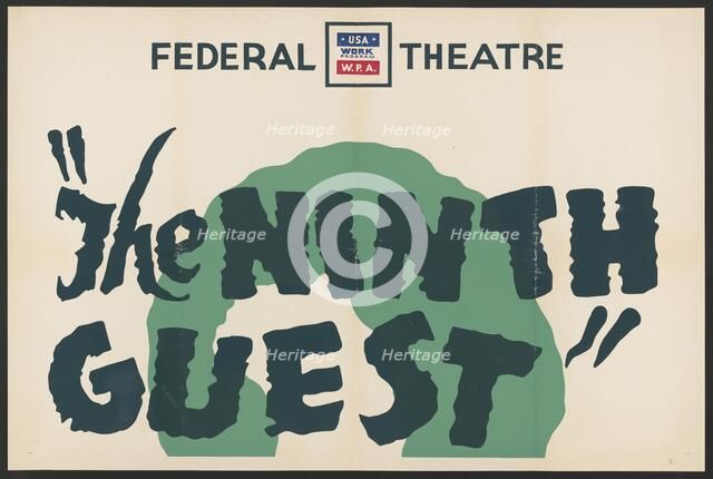 The Ninth Guest, San Diego, 1939. Creator: Unknown.