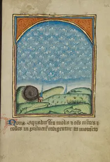 The Ninth Sign before the Day of Judgment; Illustrated Vita Christi..., about 1480-1490. Creator: Unknown