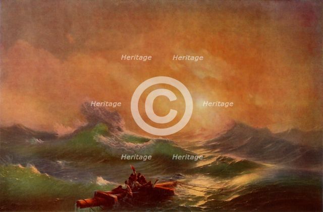'The Ninth Wave', 1850, (1965).  Creator: Ivan Ayvazovsky.