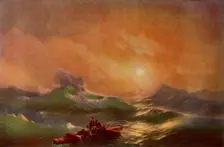 The Ninth Wave 1850, (1965). Creator: Ivan Ayvazovsky