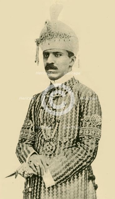 'The Nizam of Hyderabad', c1911, (c1920).  Creator: Bourne & Shepherd.