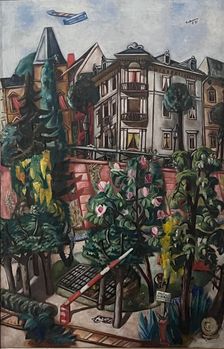 The Nizza in Frankfurt am Main, 1921. Creator: Max Beckmann