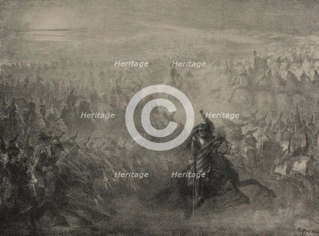 The Nocturnal Review, 1837. Creator: Auguste Raffet.