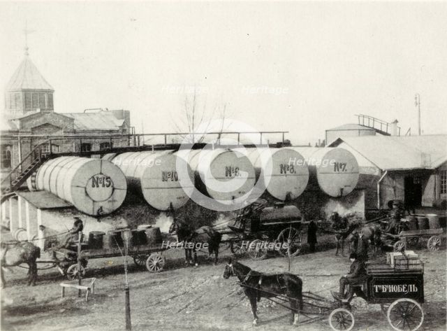 The Nobel Brothers Petroleum Company in Baku, 1890s.