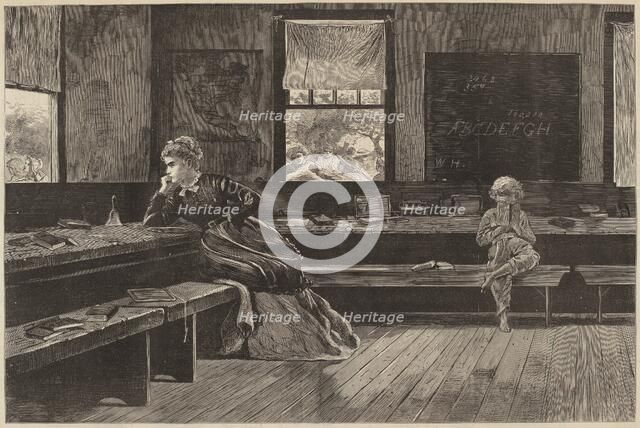 The Noon Recess, published 1873. Creator: Winslow Homer.