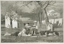 The Nooning, 1873. Creator: Unknown