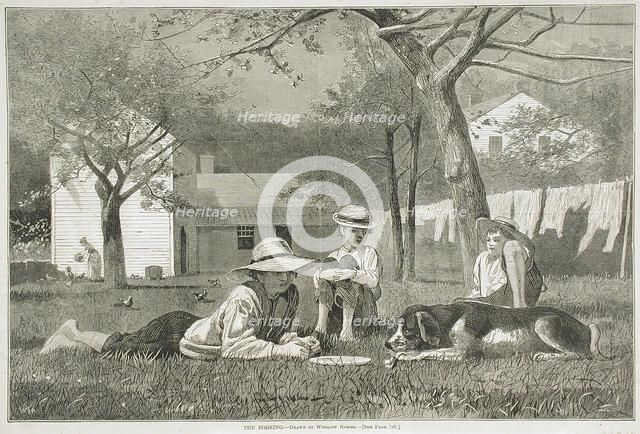 The Nooning, 1873. Creator: Unknown.