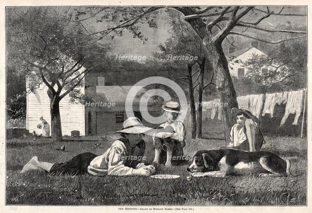The Nooning, 1873. Creator: Winslow Homer (American, 1836-1910).