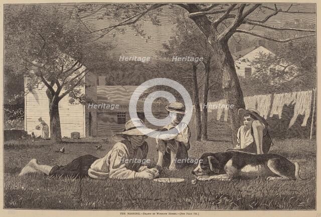 The Nooning, published 1873. Creator: Winslow Homer.