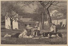 The Nooning, published 1873. Creator: Winslow Homer