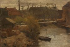 The Noord-West-Buitensingel in The Hague, c.1863. Creator: Matthijs Maris