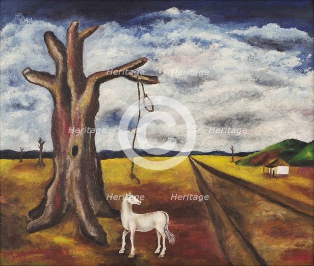 The Noose (La soga), 1947. Creator: Izquierdo, María (1902-1955).