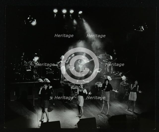 The Nolans in concert at the Forum Theatre, Hatfield, Hertfordshire, 23 January 1986. Artist: Denis Williams