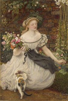The Nosegay, 1865. Artist: Ford Madox Brown