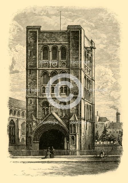 'The Norman Tower', 1898. Creator: Unknown.