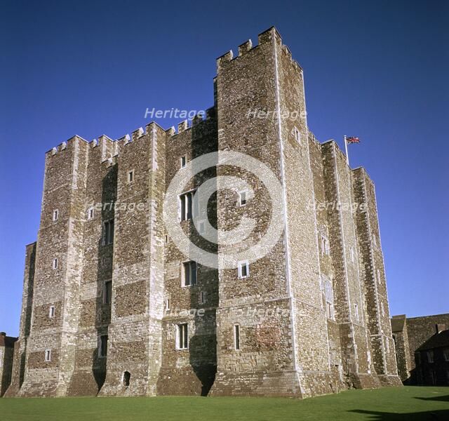 The Norman Keep of Dover Castle, 12th century. Artist: Unknown