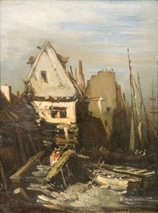 The Norman Port 1823-1886. Creator: Eugene Isabey